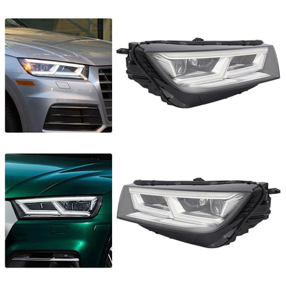 Pair For 2018-2020 Audi Q5 SQ5 Full LED Headlight Assembly Headlamps Left+Right