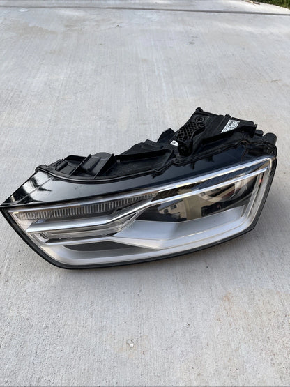 2016 2017 2018 AUDI Q3 LEFT LH DRIVER HEADLIGHT Headlamp 8U0941005E OEM #12